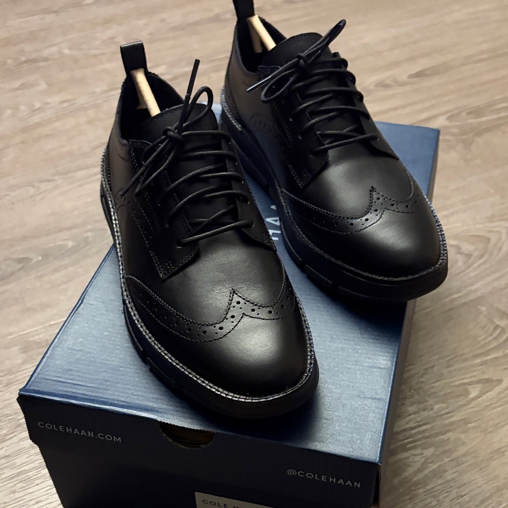 Women's ZERØGRAND Rella Wingtip Oxfords, Sz 9